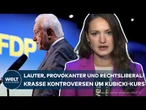 FDP: Lauter, provokanter und rechtsliberal? Krasse Kontroversen um Kubicki-Kurs in der Partei