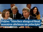 Feijóo ante la directiva del PP: "Mientras Sánchez alarga el final, nosotros abrimos un principio"