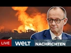 KANZLER IN DER KLEMME: Israel und Ukraine - Merz in zweifacher Zwickmühle | WELT Livestream