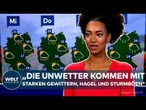 WETTER DEUTSCHLAND: Sommer schon vorbei? Jetzt drohen Gewitter, Hagel und Starkregen!