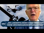 DROHNENALARM ÜBER DEUTSCHLAND: Kiesewetter will Spannungsfall prüfen und Wehrpflicht zurückbringen!