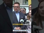 Hołownia: odbiorę od Karola Nawrockiego przysięgę. Koniec. Kropka