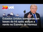 EUA anunciam ataques aéreos contra alvos militares do Irã por quebra de cessar-fogo