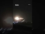 Terrifying moment fighter jet bursts into flames and crashes during take-off #crash
