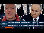 UKRAINE-KRIEG: "Große Angst in Moskau!" Putin zittert! Jetzt haben die Russen eine große Sorge!