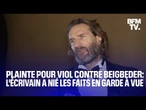 Visé par une plainte pour viol, Frédéric Beigbeder a été entendu par la police de Pau ce mardi