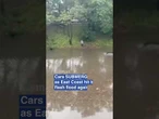 Cars SUBMERGED in New York and New Jersey as flash floods hit again