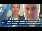 AFD IM BUNDESTAG: „Das sollten keine Schikanen sein!“ – Streit um Sitzverteilung eskaliert erneut!