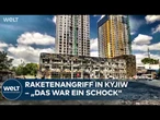 RAKETENANGRIFF: Ein Wohnhaus in Kyjiw direkt getroffen – viele Tote in der Nacht