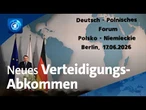 Abkommen mit Polen: Deutschland und Polen stärken ihre militärische Verteidigung – warum jetzt?