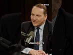 Sikorski o Nawrockim: Szelmowski uśmiech