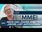 DEUTSCHLAND: Rente erst mit 70? – Das sagen die Bürger zur kontroversen Reiche-Forderung!