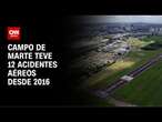 Campo de Marte teve 12 acidentes aéreos desde 2016 | CNN NOVO DIA