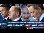 LANDTAGSWAHL: AfD-Beben in Sachsen und Thüringen! Rechtsruck! Fiasko für die Ampel - und was nun?