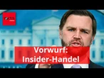 Vance verteidigt Trump vor Reportern: „Das ist absurd”