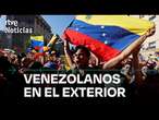 INVESTIDURA VENEZUELA: Así han sido las PROTESTAS de los VENEZOLANOS en el EXTERIOR contra MADURO