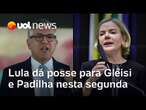 Governo Lula: Gleisi Hoffmann e Alexandre Padilha tomam posse como ministros nesta segunda