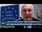 MIGRATION: Kaputtes Asylsystem! Bayerns Innenminister Joachim Herrmann (CSU) spricht Klartext