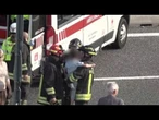 Bus con scolaresca contro un camion nel comasco, i soccorsi ai bambini