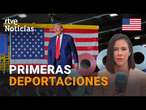 EE.UU.: DONALD TRUMP comienza con las redadas para DEPORTAR a los DELINCUENTES 