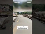 Heavy rains, flooding in Vermont wash out roads and homes