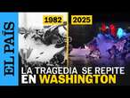 El río Potomac, escenario de dos accidentes aéreos en 1982 y 2025