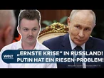UKRAINE-KRIEG: „Ernste Krise“ in Russland! Putin hat ein Problem – Drohnenangriffe sind schuld