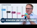 THÜRINGEN-WAHLKAMPF: Bürgerliche Parteien in Defensive - BSW und AfD in Umfragen bei fast 50 Prozent