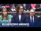 Liz Kendall announces welfare reforms in the Commons - full speech