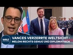 J.D. VANCE IN ROM: Kann Giorgia Meloni die transatlantischen Beziehungen für die EU retten?