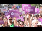 Des milliers de manifestants défilent en France pour une loi contre les violences sexuelles