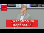 Stegner kontert AfD-Frager: "Wer Stroh im Kopf hat, fürchtet jeden Funken der Wahrheit"