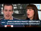 KLARE KANTE IM BUNDESTAG: Heidi Reichinnek - "Das, was jetzt passiert, ist ein Gruß an Rheinmetall"