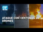 Ataque massivo: Centenas de drones ucranianos atingem território russo | O POVO News