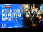 FYI: World book day party at Number 10