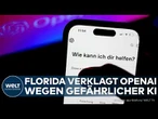 GEFÄHRLICHE KI? Florida verklagt OpenAI – Schwere Vorwürfe gegen ChatGPT