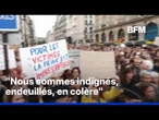 Rassemblements pour Lyhanna: des personnes manifestent devant le ministère de la Justice