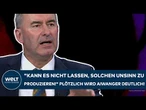 DEUTSCHLAND: "Kann es nicht lassen, solchen Unsinn zu produzieren!" Plötzlich wird Aiwanger deutlich