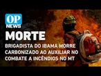 Brigadista do Ibama morre carbonizado ao auxiliar no combate a incêndios no MT | O POVO NEWS