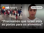Número de mortos por fome em Gaza aumentará cada vez mais, diz enfermeira do Médico Sem Fronteiras