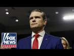 WATCH LIVE: Secretary Hegseth speaks with reporters during first overseas trip