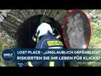 LOST PLACE IN SPROCKHÖVEL: Polizei bricht Suche ab! Youtuber in Bergwerk eingebrochen — für Klicks?