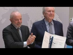 Lula visita Interpol, que elegeu brasileiro como secretário-geral | AFP