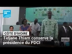 Côte d'Ivoire : Tidjane Thiam conserve la présidence du PDCI après un verdict judiciaire