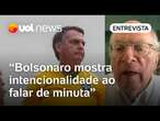 Reale Jr.: Bolsonaro dizer que conhecia minuta do golpe é elemento que mostra intencionalidade