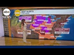 Extreme heat on the move