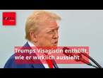 Trumps Visagistin enthüllt, wie er wirklich aussieht