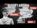 Chilling map shows how UK would look if Hitler had successfully invaded Britain