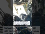 Plane dropping aid into Gaza is inefficient and dangerous, says method expert
