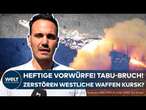 KURSK OFFENSIVE: Heftige Vorwürfe Russlands! HIMARS Raketen des Westens zerstören Kursks Brücken!